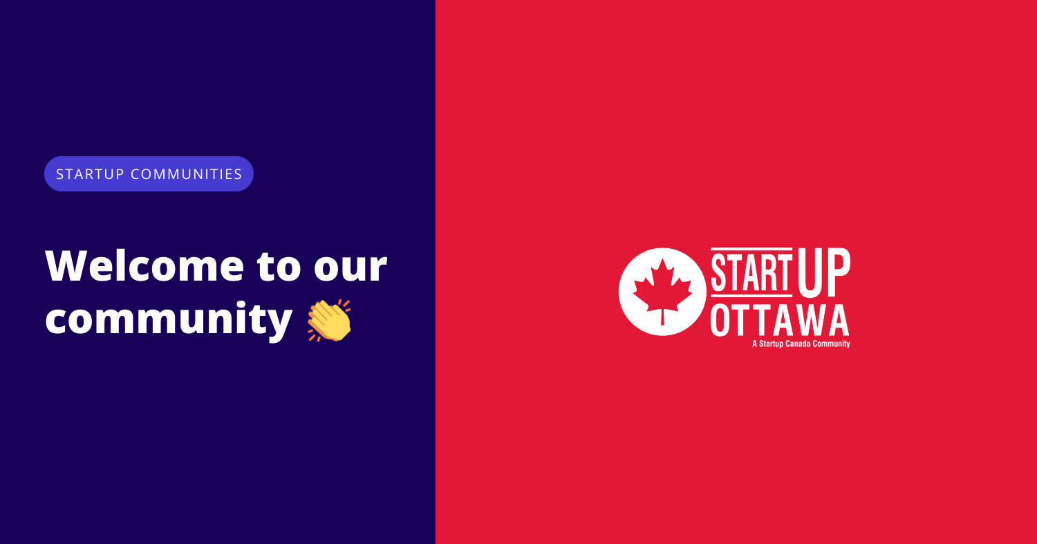 Startup Ottawa Refreshes Under Startup Communities