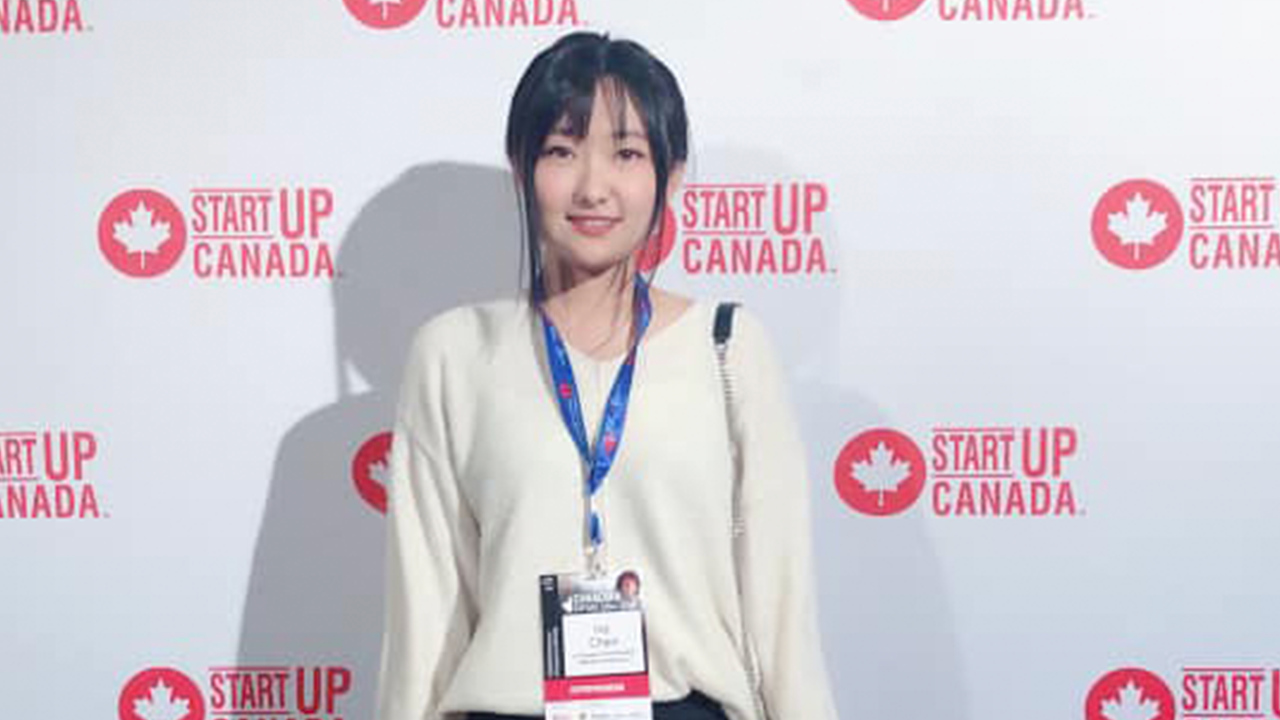 Ivy Chen attending Startup Canada's Startup Gov Day on the Hill event