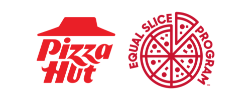 Pizza Hut & Equal Slice Logos